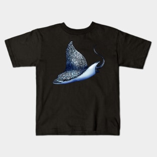 Cozy Spotted Eagle Ray Kids T-Shirt